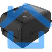 Принтер наклеек термотрансферный Meferi MP4000D (TR2P111W0B0) 203 dp, 152 мм/сек, Ethernet, RS-232, USB, черный