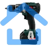 Профессиональный ударный бесщеточный шуруповерт KLPRO KLDM18BH-50 (18В, Li-ion-2шт, 5.0А·ч, 70Нм, 23-ступени к/м, подсветка,ЗУ-4А, в кейсе)