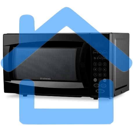 Микроволновая печь Starwind SMW4420 черный, 20 л, 700 Вт, переключатели - кнопки-4