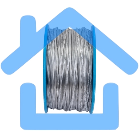 Проволока упаковочная в ПВХ Rexant 09-0103 прозрачная, бухта 250 м-4