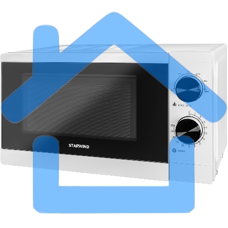 Микроволновая печь Starwind SMW4020 белый, 20 л, 700 Вт, переключатели - поворотный механизм-2