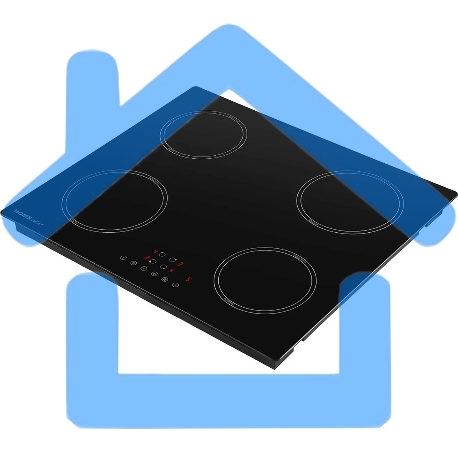 Индукционная варочная панель HOMSair HI64ABK-6