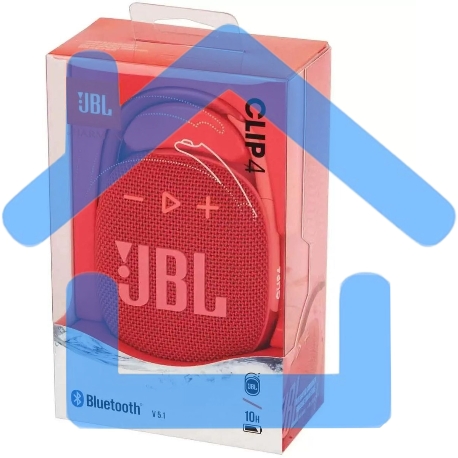 Портативная акустика JBL CLIP 4, красный-14
