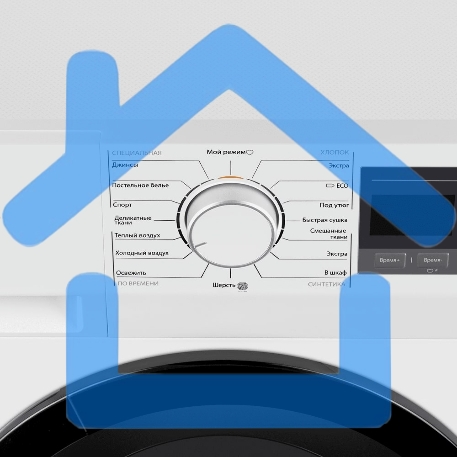 Сушильная машина Maunfeld MFDM168WH02 белый, 8 кг, сушка - тепловой насос, программ - 16, 59.5 x 84.5 x 61 см-5