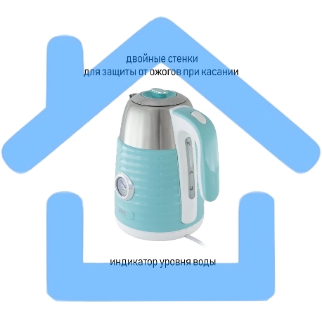 Электрочайник JVC JK-KE1726-7