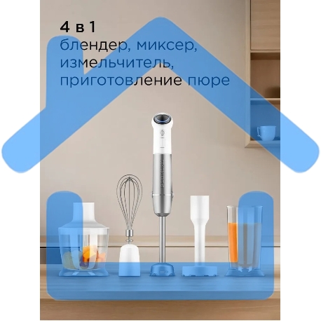 Блендер погружной Redmond BH421 1800Вт белый-3