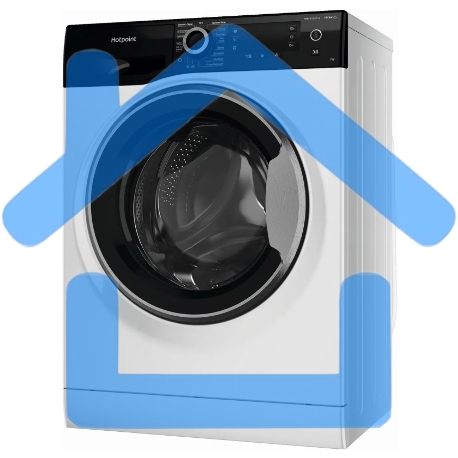 Стиральная машина Hotpoint NSD 7239 ZS VE RU белый, загр. фронтальная макс.: 7 кг 1200 об/мин класс: А-3