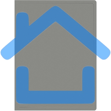 Папка с 30 прозрачными вкладками Silwerhof Eco A4, пластик, 0.5мм, серый