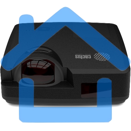 Проектор Cactus Bright CS-V2.B 3LCD 4400Lm ANSI (1024x768) 30000:1 ресурс лампы:10000часов 1xUSB typeA 1xUSB typeB 2xHDMI 4кг-2