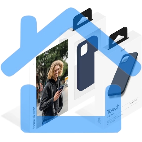 Чехол (клип-кейс) uBear для Apple iPhone 15 Plus Touch Mag Case with MagSafe темно-синий (CS271DB67TH-I23M)-1