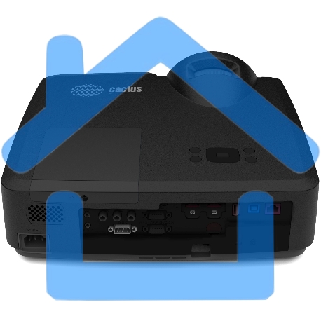 Проектор Cactus Bright CS-V2.B 3LCD 4400Lm ANSI (1024x768) 30000:1 ресурс лампы:10000часов 1xUSB typeA 1xUSB typeB 2xHDMI 4кг-3