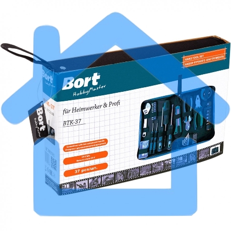 Набор ручного инструмента Bort BTK-37-1