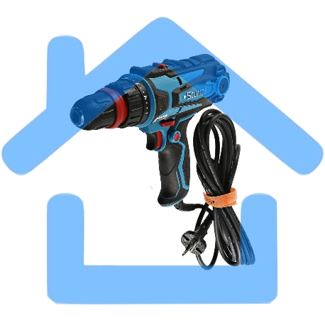 Дрель-шуруповерт Sturm ID2145PT, Сетевой, 450 Вт-2