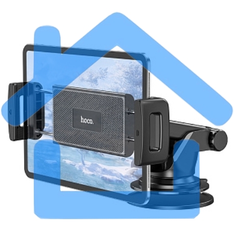 Автомобильный держатель HOCO (6931474788535) CA120 черный-4