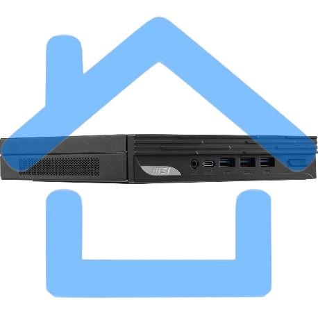 Неттоп MSI Pro DP10 13M-283RU i5 1340P (1.9) 16Gb SSD 512Gb Iris Xe Windows 11 Pro 2.5xGbitEth WiFi BT 120W черный (9S6-B0A611-283)-5