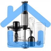 Блендер BQ HB62PS Steel-Black, 1300Вт