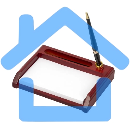 Настольный набор Good Sunrise M5C-10A (5 предметов) фактура красное дерево, материал дерево, черный/коричневый-3