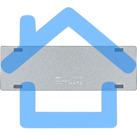 Клавиатура Acer OKW302 (ZL.KBDCC.01C) проводная, USB, серебристый-7