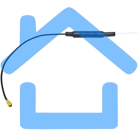 Плата разработки Canaan D1201000084 с ЦПУ K210, камерой 2МП, и WiFi-антенной и модулем дисплея 2.8 дюймов. Питание — 5В-2