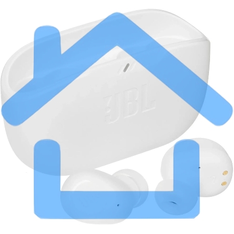 Гарнитура JBL Bluetooth WAVE BUDS белый JBLWBUDSWHT