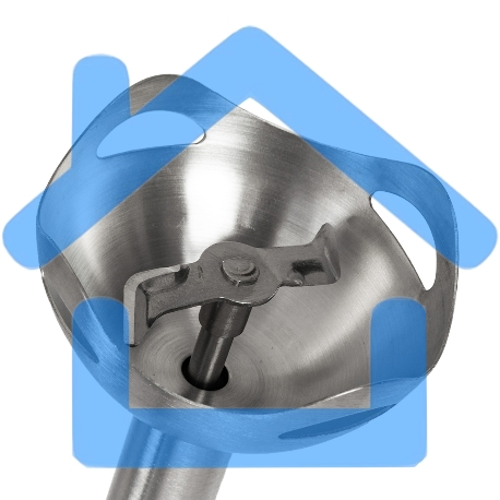 Блендер погружной JVC JK-HB5021 1200 ватт, регулировка скорости, режим ТУРБО, светодиодная подсветка-4