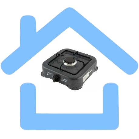 Плита газовая HOMESTAR HS-1201 1конфорочная (003698)-1