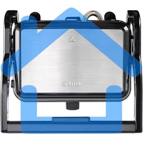 Гриль-пресс Vitek VT-2630 (MC) Макс тем-ра 200,покрытие панелей антиприг, потреб. мощ.1500 Вт-1