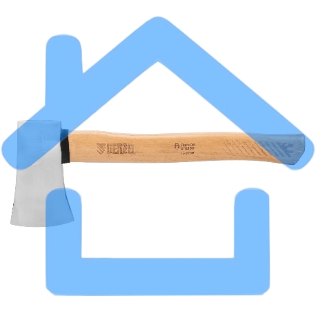 Топор кованый Denzel 1130 г, американский тип, буковая рукоятка, 430 мм, EFP-2