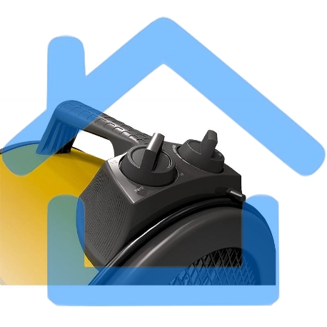 Тепловая пушка электрическая Ballu Prorab 2 BHP-P2-3 желтый-1