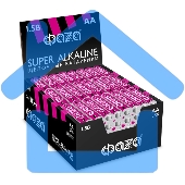 Элемент питания алкалиновый AA/LR6 1.2В Super Alkaline box-96 (уп.96шт) ФАZА 2854643