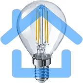 Лампа светодиодная ОНЛАЙТ 80886 OLL-F-G45-08-230-2.7K-E14