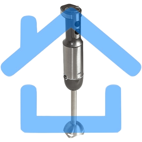 Блендер погружной JVC JK-HB5021 1200 ватт, регулировка скорости, режим ТУРБО, светодиодная подсветка-2