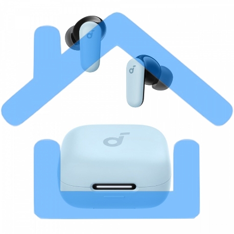 Наушники TWS Soundcore P30i Голубой