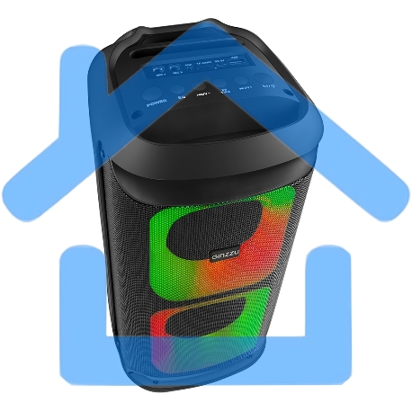 Портативная колонка GINZZU GM-113-3