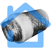 Воздуховод звукоизолированный Ballu SONOBFA-H 203 мм х 10 м