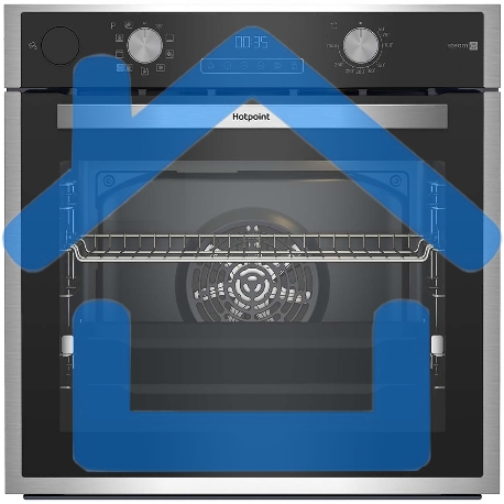 Электрический духовой шкаф Hotpoint FE9 S831 JSH IX нержавеющая сталь/серебристый