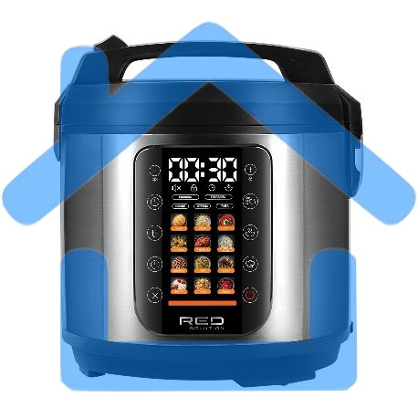 Мультиварка Red Solution M4250 5л 860Вт серебристый/черный