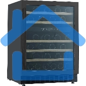 Винный шкаф Hyundai HBWC 0861 DU 1-нокамерн. черный