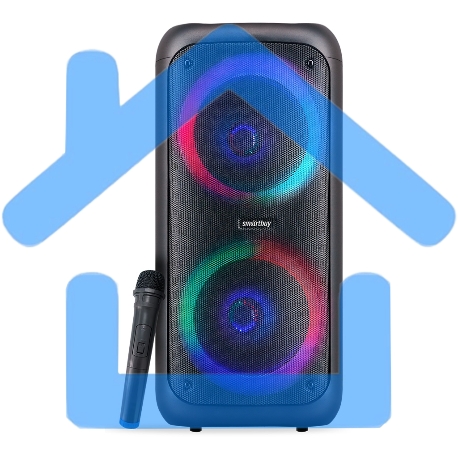 Портативная акустика Smartbuy (SBS-5240) LAVA, черный