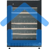 Винный шкаф Hyundai HBWC 0862 DUT 1-нокамерн. черный