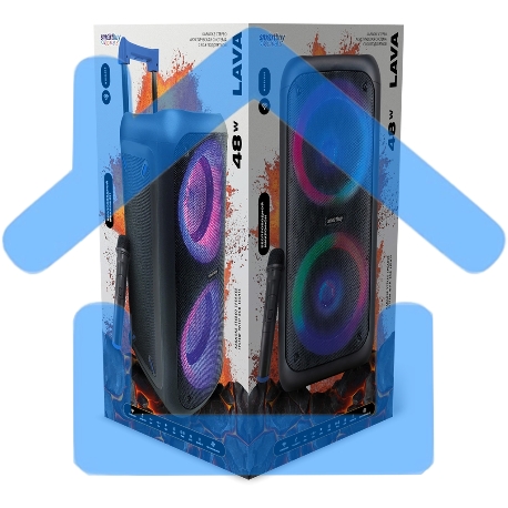 Портативная акустика Smartbuy (SBS-5240) LAVA, черный-1