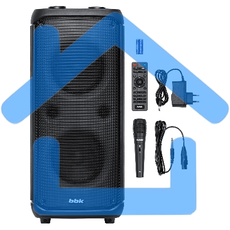 Минисистема BBK BTA6030 черный 50Вт FM USB BT-17