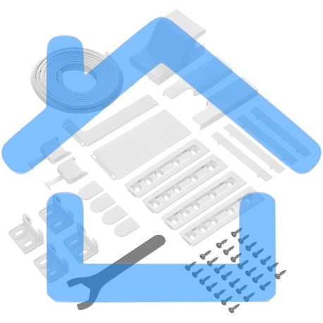 Встраиваемый холодильник Maunfeld MBF193SLFWGR Inverter белый двухкамерный 229/76 л морозилка снизу-1