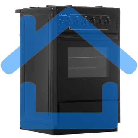 Плита комбинированная Лысьва ЭГ 401-2у черный, газовых конфорок 4 шт, духовка 57 л, 50 см x 84 см x 60 см-2