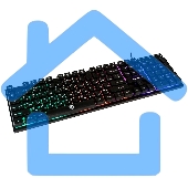 Клавиатура KG-23U BLACK Nakatomi Gaming - игровая с RGb-подсветкой, USB, черная