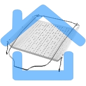 Полка для обуви для сушильной машины Maunfeld DM-SR02
