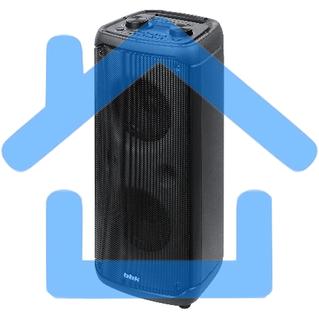 Минисистема BBK BTA6030 черный 50Вт FM USB BT-22