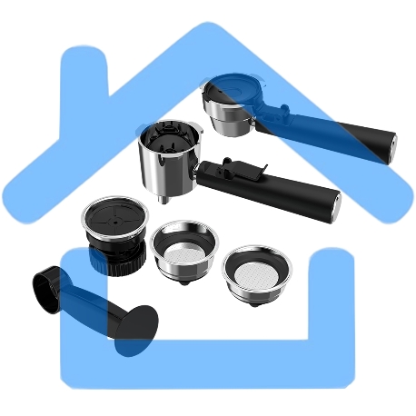 Кофеварка рожковая+капсульная BQ CM3003 стальной/черный, исп. кофе - молотый/капсулы Dolce gusto, Nespresso, 1 л, 950 Вт, 19 бар-2