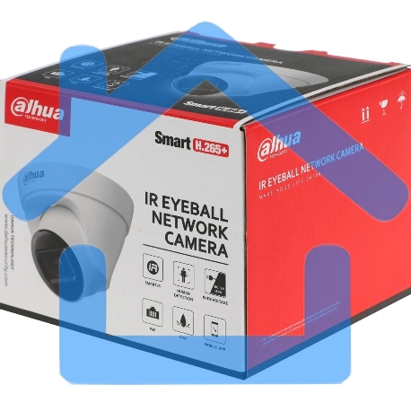 Камера видеонаблюдения IP Dahua DH-IPC-HDW1431T1P-0280B-S6 2.8-2.8мм цв. корп.:белый-1