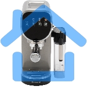 Кофеварка рожковая Hyundai HEM-4307 1350Вт серебристый